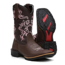 Bota Country Feminina CowGirl Couro Legítimo (FRETE GRÁTIS)