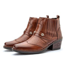 Bota Estilo Sheriff Americano Couro Legítimo