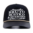 Boné Country Bruto Rústico e Sistemático Ajustável Trucker