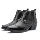 Bota Estilo Sheriff Americano Couro Legítimo