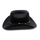 Chapéu Cowboy Veludo Rodeio Preto