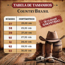 Botina Country com Ziper Modelo Social