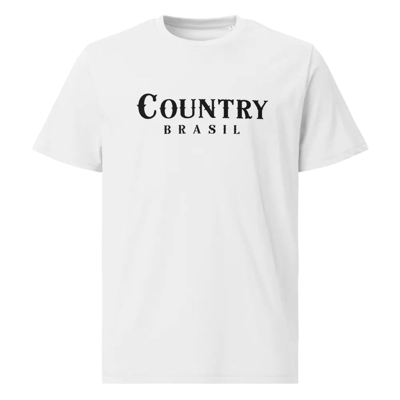 Camiseta Country Brasil Original 100% Algodão Branca