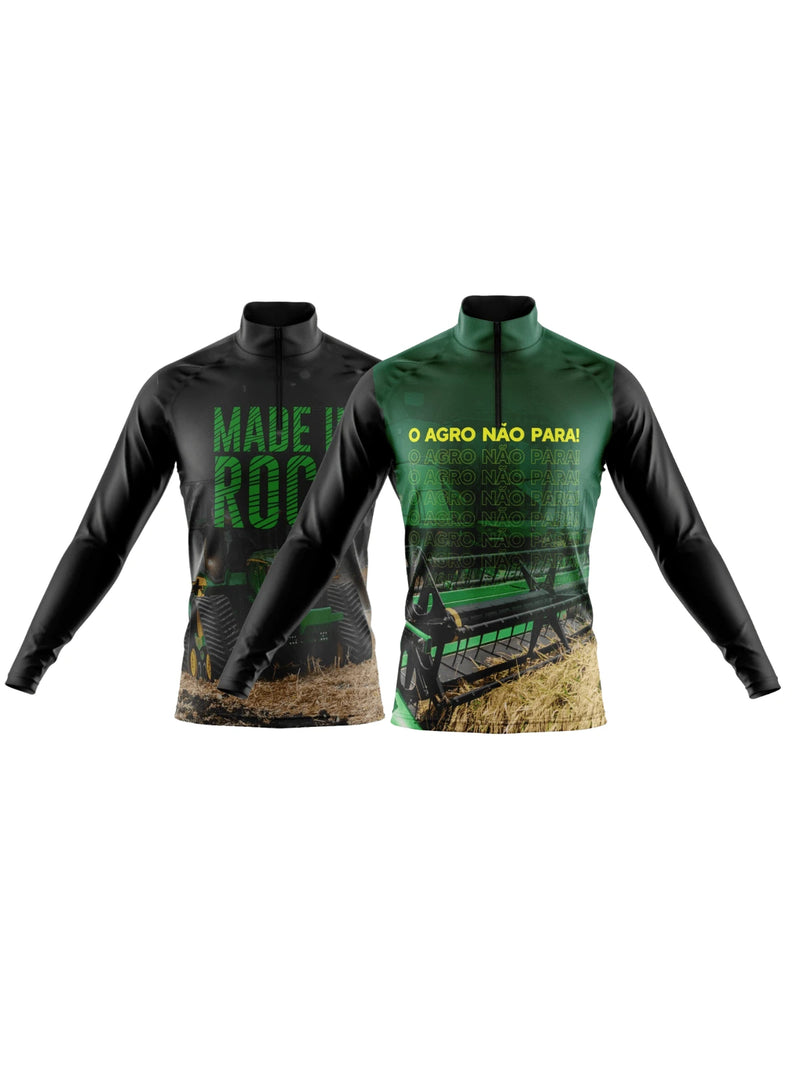 Camisas Agro com Proteção Solar  UV - Compre 1 & Leve 2