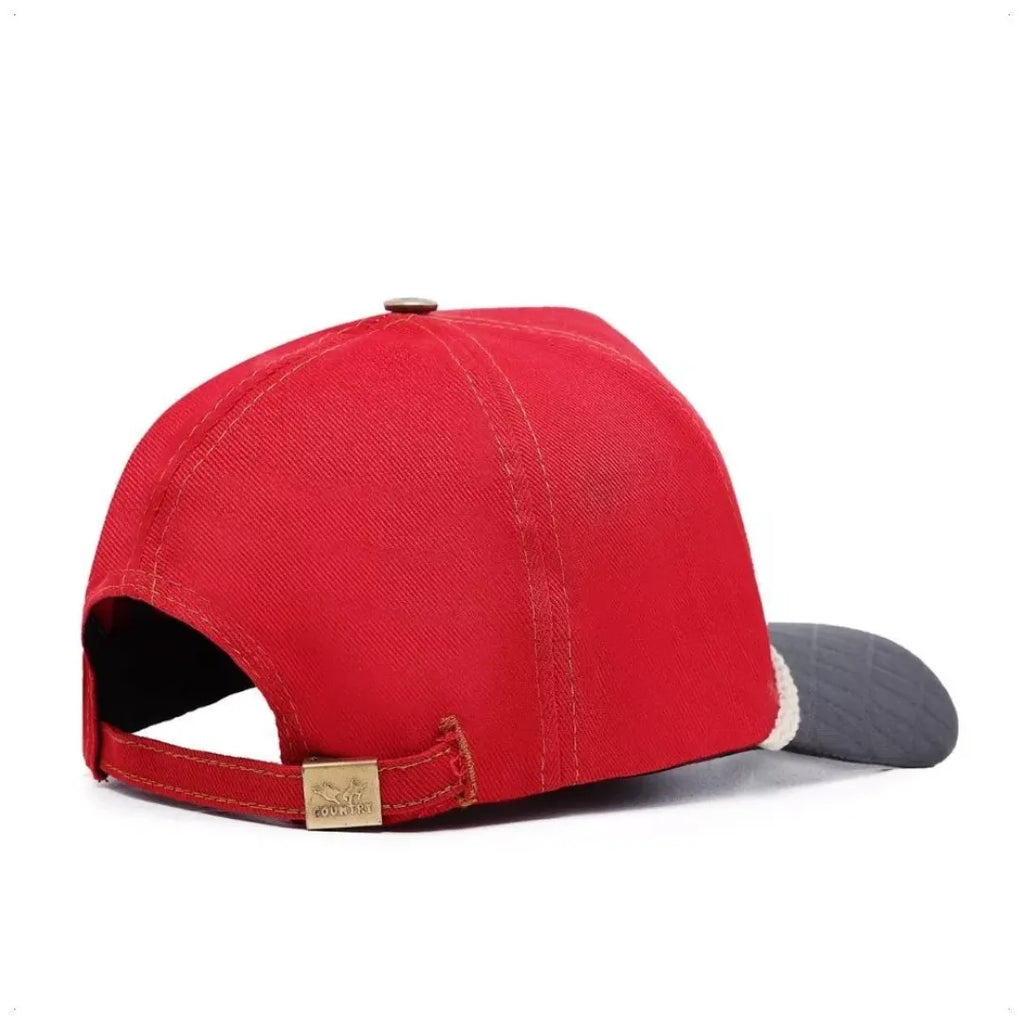 Boné Country Bruto Rústico e Sistemático Ajustável Trucker