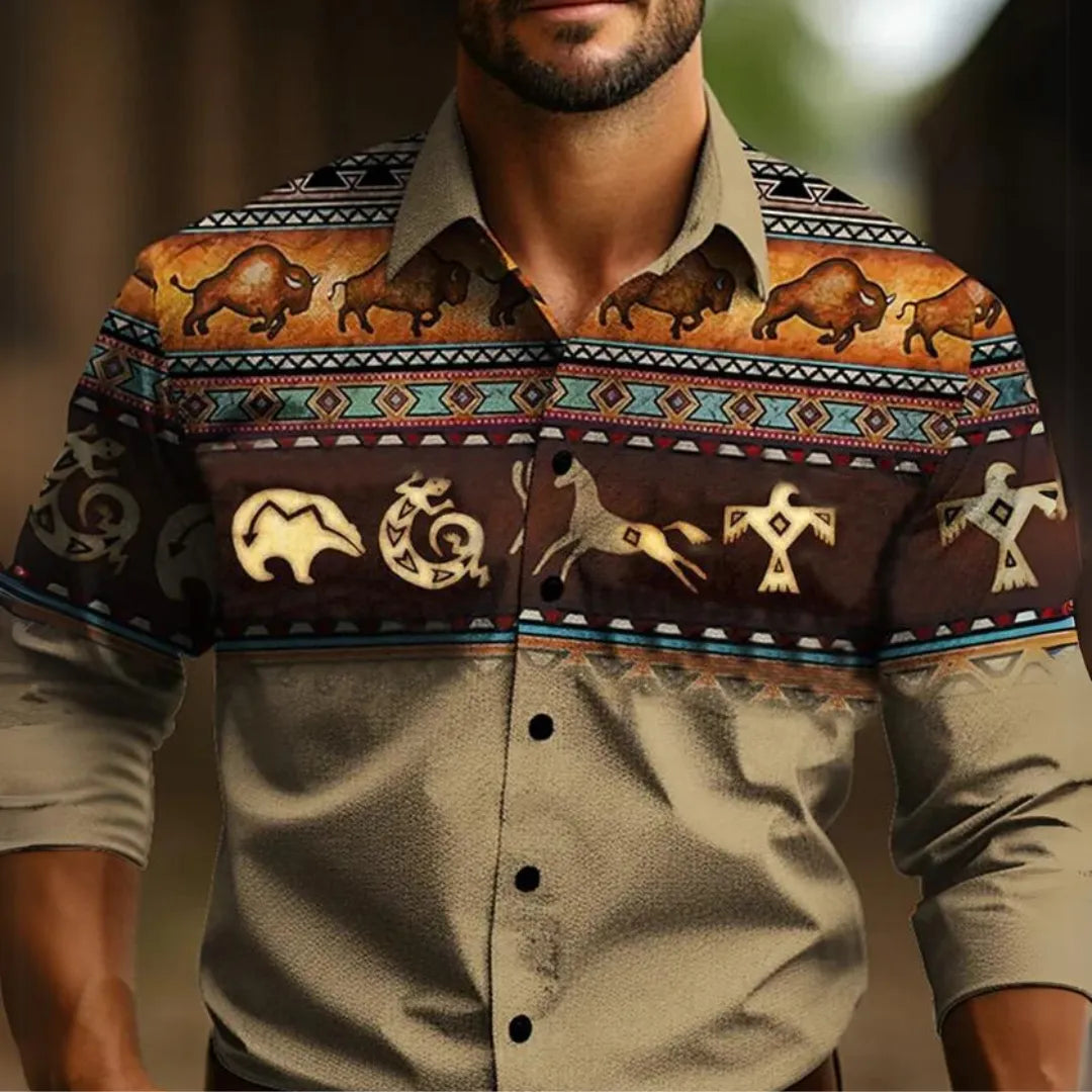 Camisa Country Western Modelo Americano