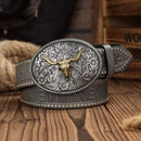 Cinto Country Fivela Cabeça Taurus