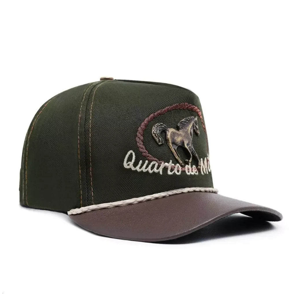 Boné Country Quarto de Milha Ajustável Trucker
