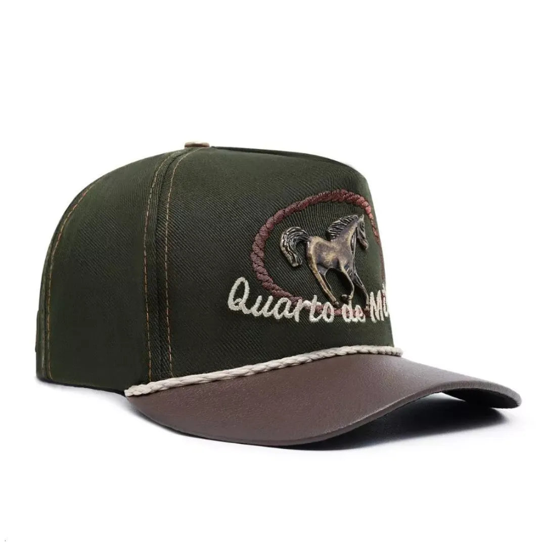 Boné Country Quarto de Milha Ajustável Trucker