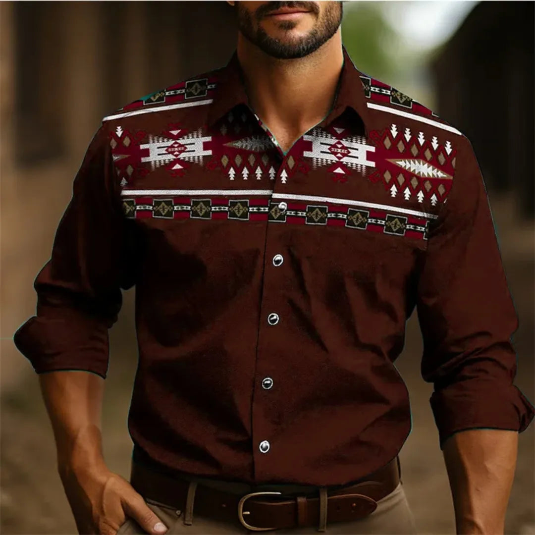 Camisa Country Western Modelo Americano