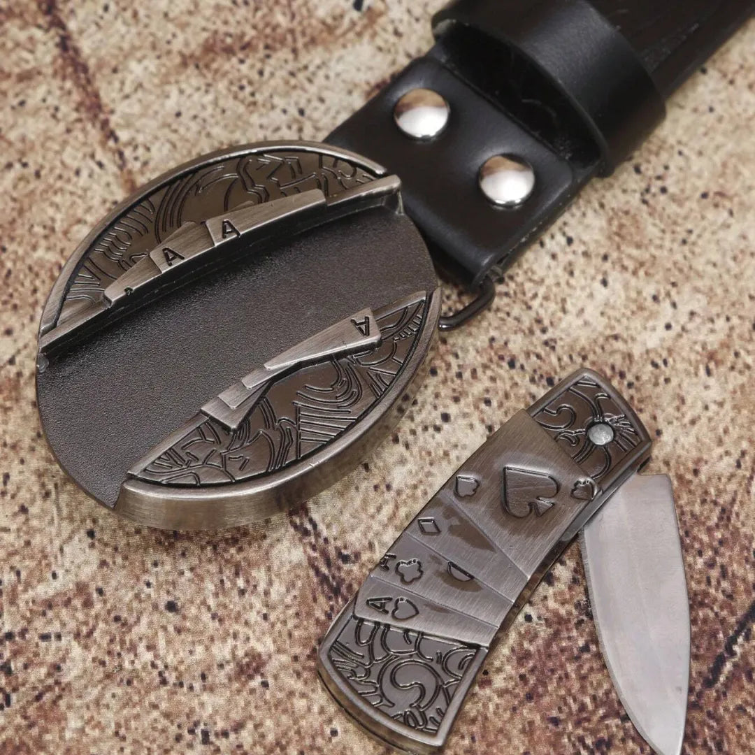 Cinto Country Fivela Truco portátil