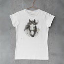 Camisa Feminina Cavalo Babylook Country