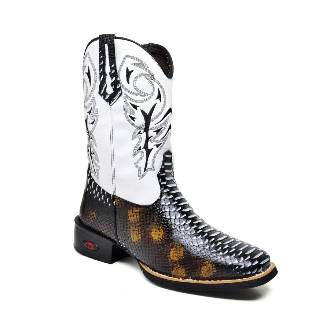 Bota Texana Cano Alto Estilo Cobra