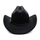 Chapéu Cowboy Veludo Rodeio Preto