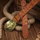 Cinto Country Fivela Laçador Couro PU