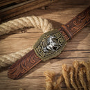 Cinto Country Fivela Corcel Couro PU