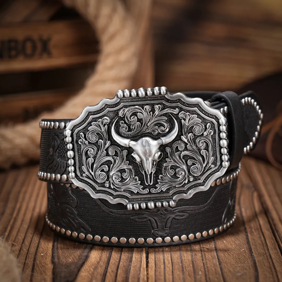 Cinto Country Fivela Guzerá Couro PU