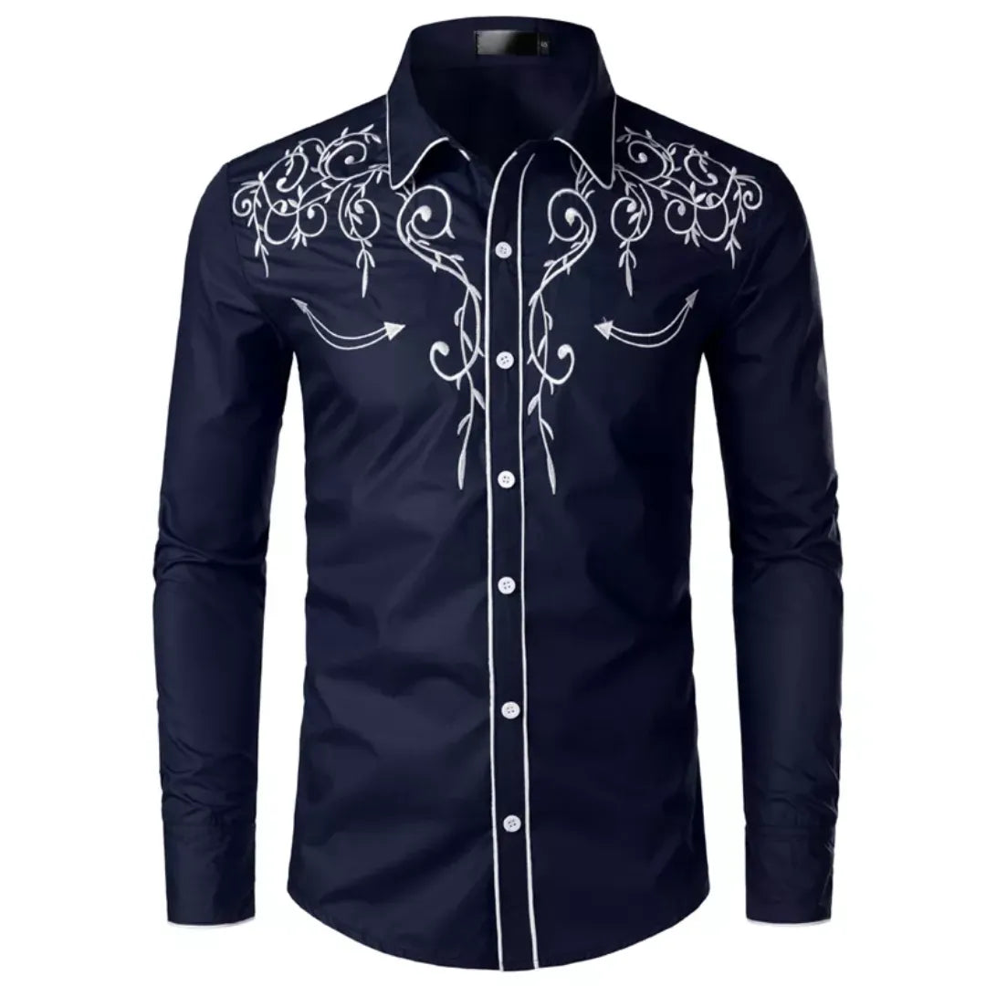 Camisa Country de Rodeio Bordada