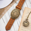 Cinto Country Fivela Flor do Texas PU