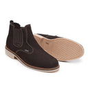 Botina Masculina Couro Legítimo Marrom