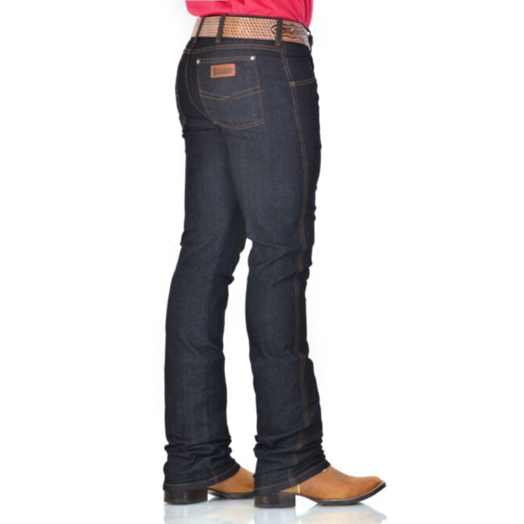 Calça Country Masculina Tecido Premium Preta
