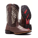 Bota Country Masculina Cano Alto Marrom Kentucky